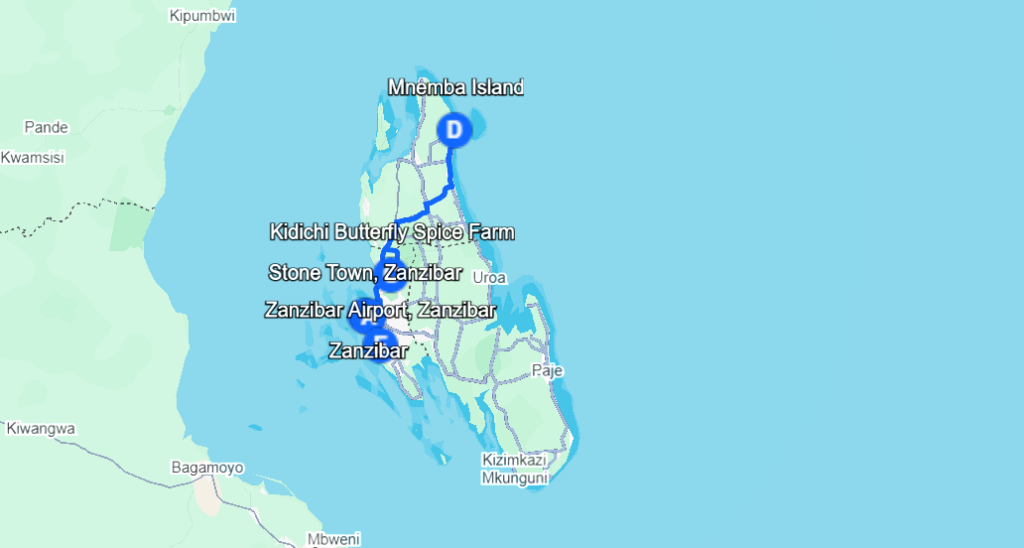 4 Jours de Vacances à la Plage de Zanzibar