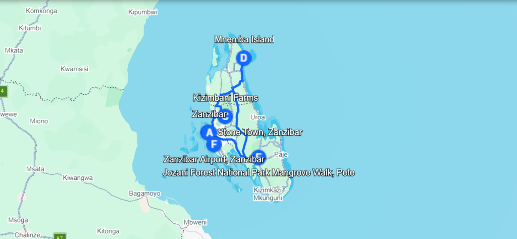 7 Jours de Vacances à la Plage de Zanzibar