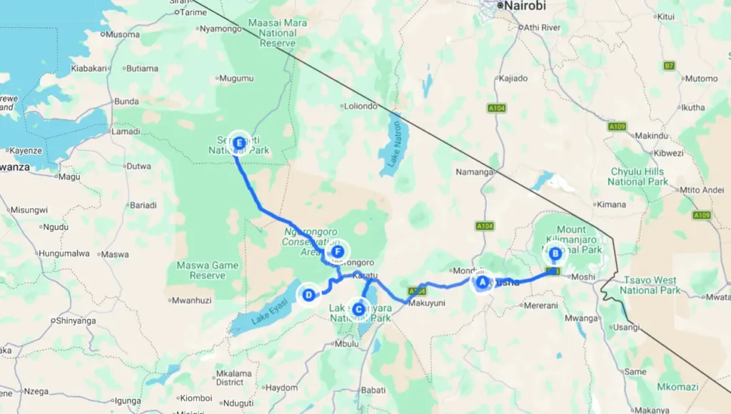 Safari de 12 jours en Tanzanie et trek du Kilimandjaro