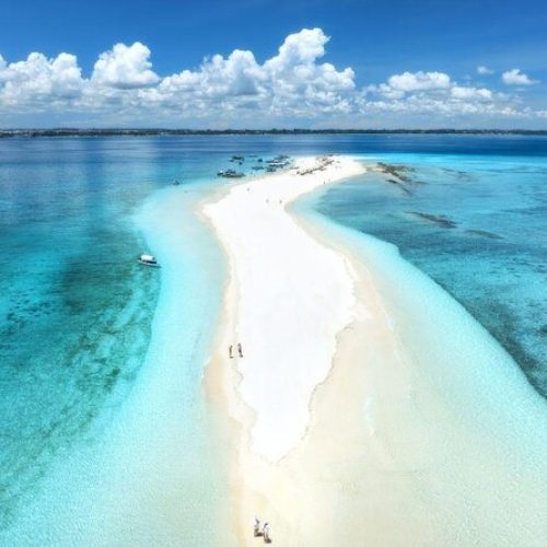 Banc de sable Nakupenda Zanzibar