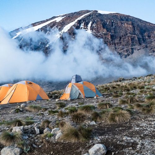 Camp-de cabanes Machame