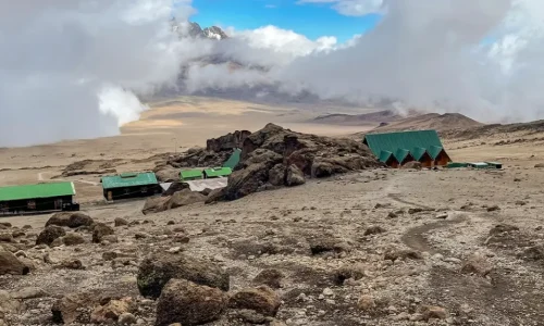 Camp des Kibo Huts, Kilimandjaro