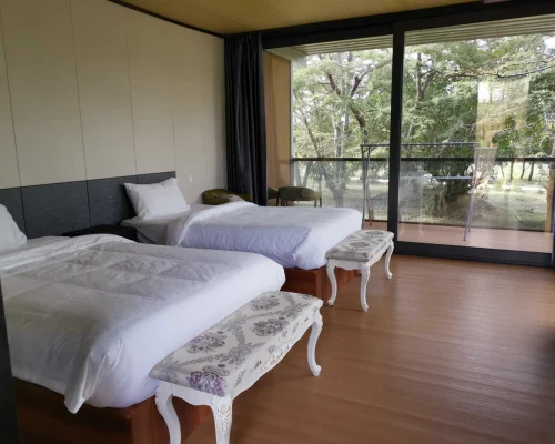 Chambre twin du Jambo Mara Safari Lodge