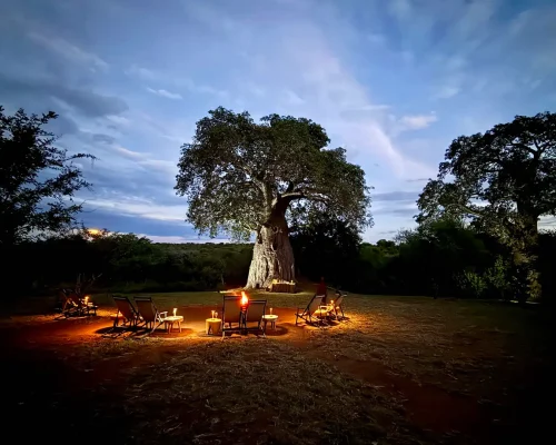 Cheminée extérieure du Whisper Tarangire
