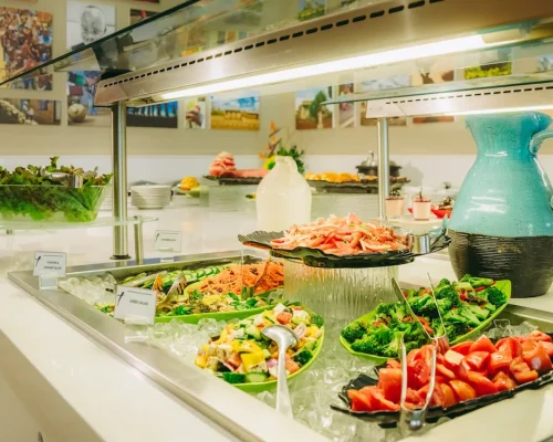 Espace buffet du Tamarind Tree Hotel