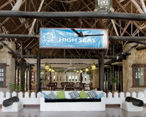 Espace salon du Voyager Beach Resort