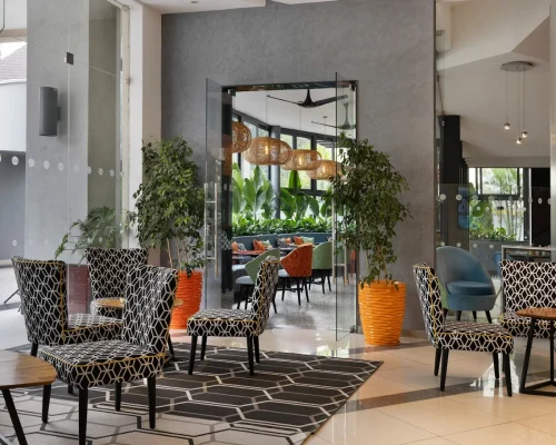 Ibis Styles Nairobi Sitting Area