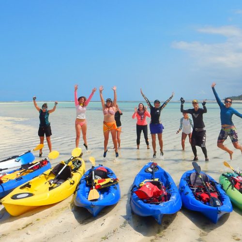 Kayak à Zanzibar