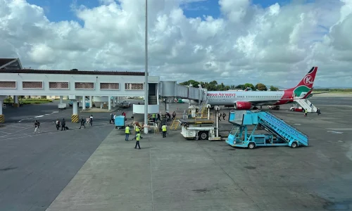 Mombasa Airport view