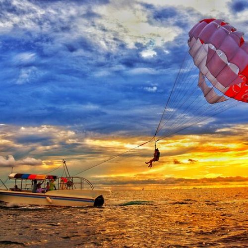 Parachute Ascensionnel à Zanzibar