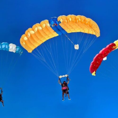Parachutisme à Zanzibar