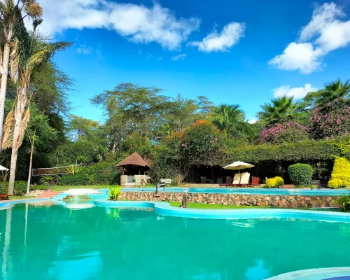 Piscine du Lake Naivasha Sopa Resort