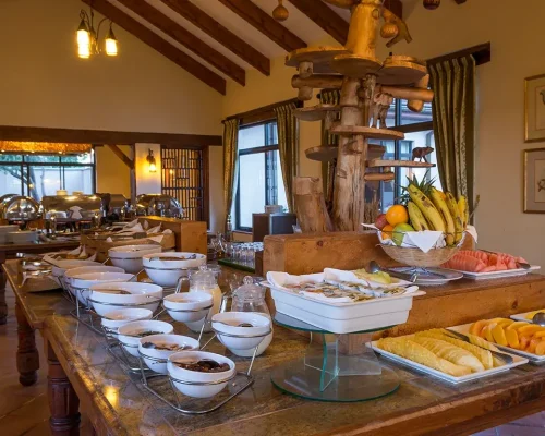 Serena Sweet Waters Camp dining area