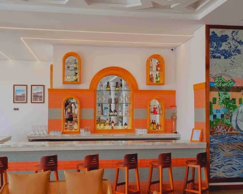 Shukran Palace bar lounge area