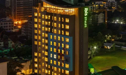 Vue de l’Ibis Styles Nairobi Westlands