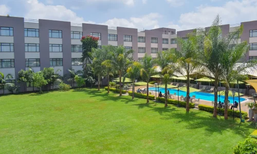 Vue du Tamarind Tree Hotel