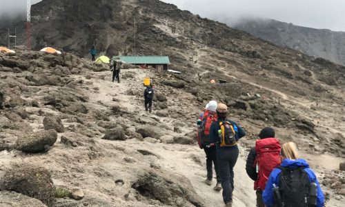 arrivée au camp de Barafu