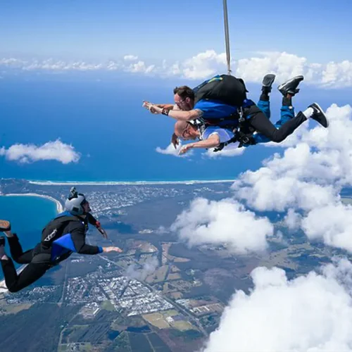 Parachutisme à Zanzibar
