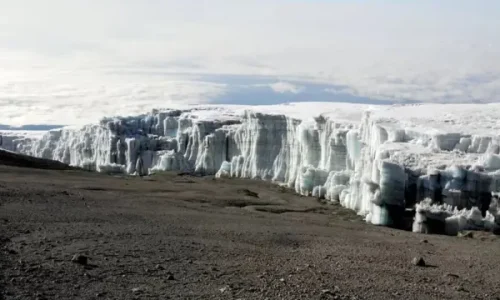 glace du Kilimandjaro