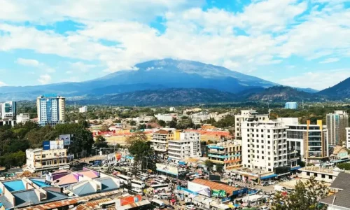 la Visite de la Ville d_Arusha Kiwoito