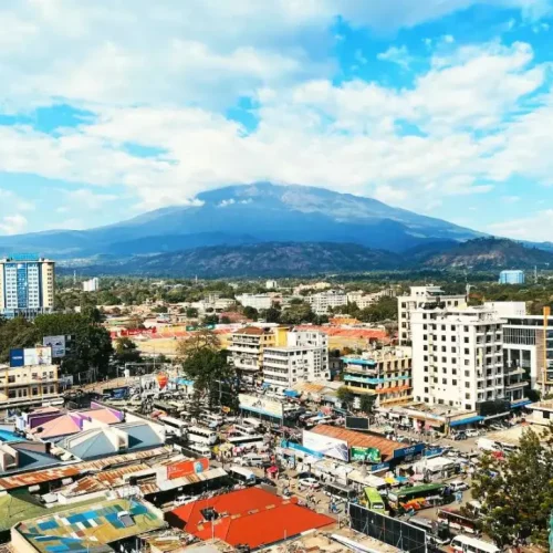 la Visite de la Ville d_Arusha Kiwoito