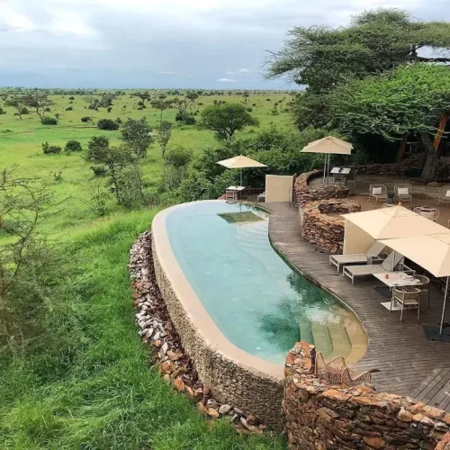 lodge de safari de luxe du Serengeti