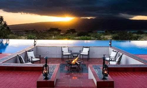 ngorongoro oldeani mountain lodge piscine