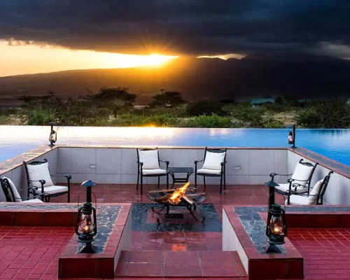 ngorongoro oldeani mountain lodge piscine