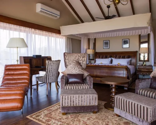 ngorongoro oldeani mountain vue intérieure de la chambre