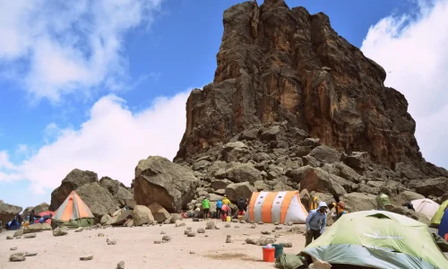 tour de lave du Kilimandjaro