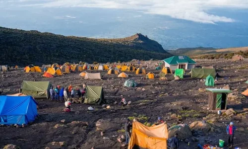 randonneurs aux camps de Barranco
