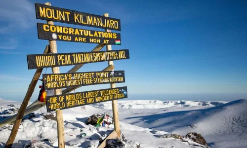 uhuru peak kilimanjaro