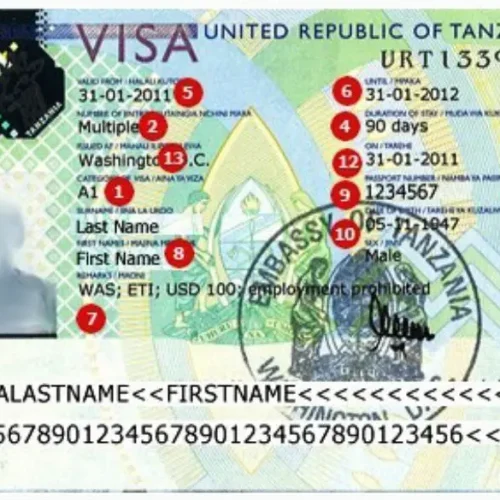 visa-tanzanie